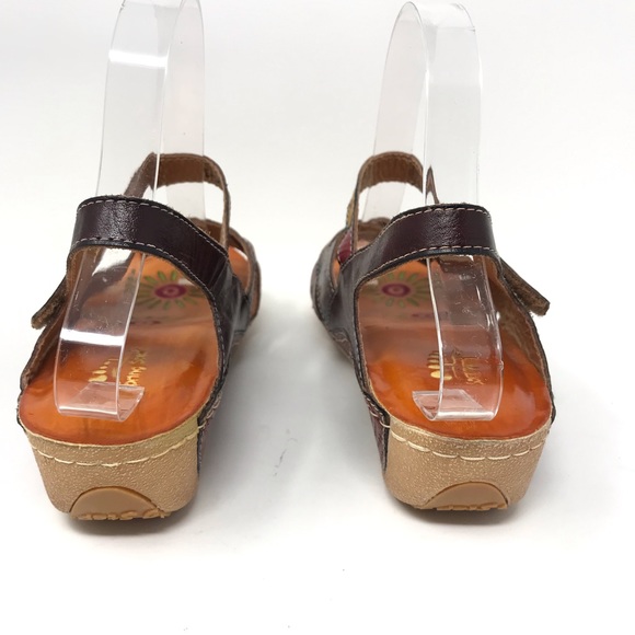 SOLD🎉Spring Step Union Wedge Sandals Size 8.5 - Picture 7 of 8